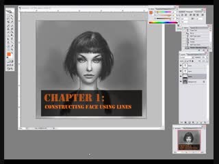 Face constructed and faces 1