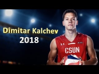 Cool volleyball player dimitar kalchev
