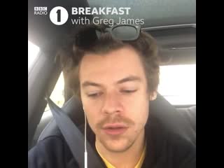 Harry on bbc1 breakfast show