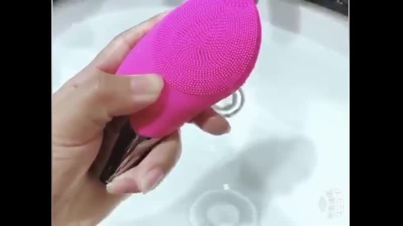 Массажер для лица щетка для лица электрическая очищающая щетка