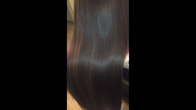 Мягкие и гладкие после кератина 🙌💪