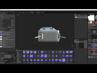 Modeling using fusion 360,retopology in 3d max,texturing in substance painter