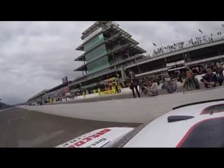 Brad keselowski views from the brickyard 400