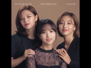 Jeongyeon, jihyo & mina @ estee lauder