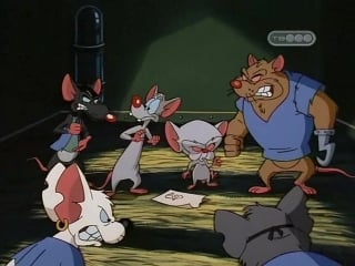 Пинки и брейн ambulatory abe / ходячий эйб mouse of la mancha / мышь ламанческая pinky and the brain