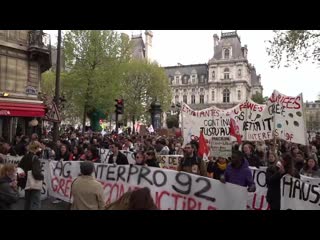 Live / en direct paris / france pension reform protests continue 24 04 2023 #casserole