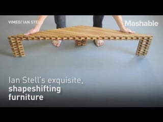 This shapeshifting furniture puts a new spin on interior design