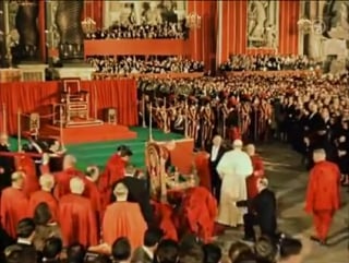 Pope pius xii (historical footage from 'der veruntreute himmel', 1958)