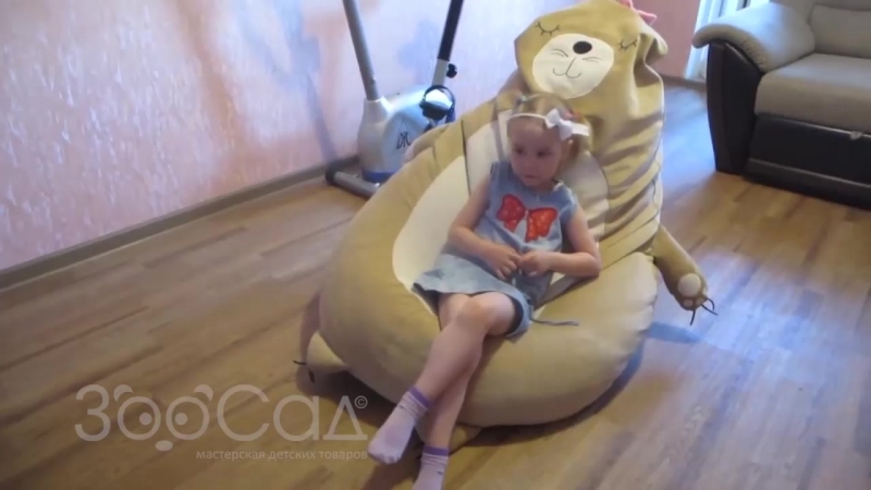 Пуфик киса (видео отзыв)