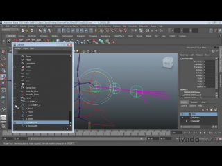 Character rigging in maya | 0508 controlling forward kinematics on the arms