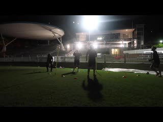 Night time training session1