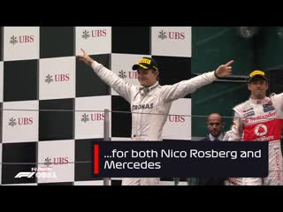 Rosberg takes mercedes' first win since 1955 | 2012 chinese grand prix