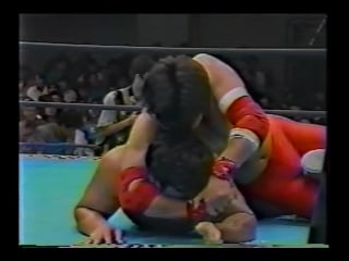 Kenta kobashi/tsuyoshi kikuchi [c] vs masanobu fuchi/yoshinari ogawa [jip]