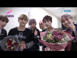 170317 bts behind the scenes music bank @ k rush