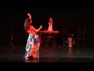 Ilaria polizzi bellydancer, live con mario kirlis