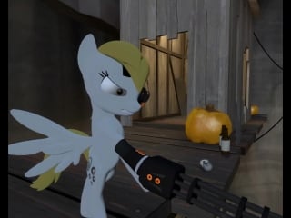 [gmod pony freaks] better open fire (derpigun)!!!