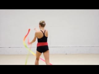 Sls rhythmic gymnastics training heart of courage [hd]