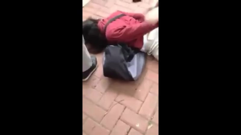 В сша жестоко повязали 18 летнюю сучку