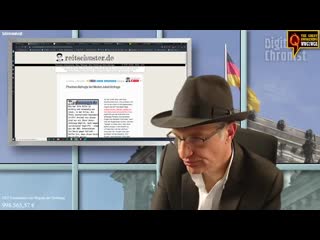 Digitaler chronist später abend beim digitalen chronisten demos am samstag und kritik an unserem kanal!