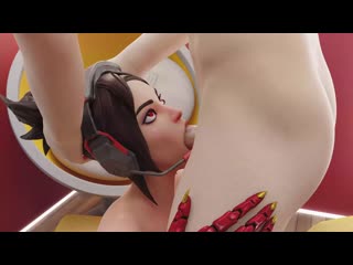 Demi minet; blowjob; deepthroat; 3d sex porno hentai [fortnite]