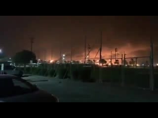 Two huge saudi aramco oil facilities were set on monstrous fire after the unknown uav drones porn