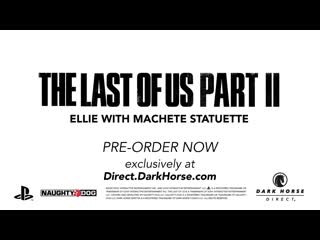 The last of us part ii ellie with machete statuette