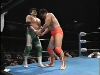 Mitsuharu misawa vs kenta kobashi (ajpw champion carnival 1996 tag 8)