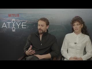 Netflix "atiye" röportajı metin akdülger & melisa şenolsun