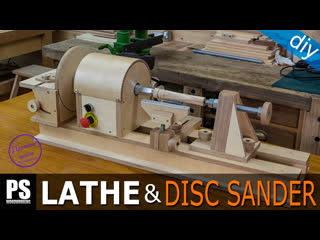 Homemade lathe disc sander part2