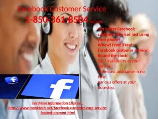 How does facebook customer service take part in as a staunch liberator?dial 1 850 361 8504