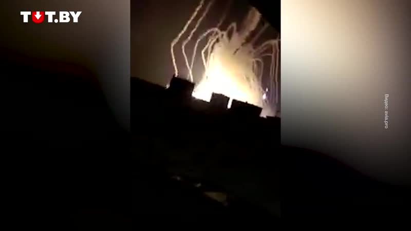 С 300 упала и взорвалась на полигоне под астраханью mp4