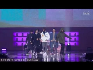 180609 bts (방탄소년단) rehearsal stage cam 'best of me' @4th muster #2018btsfesta