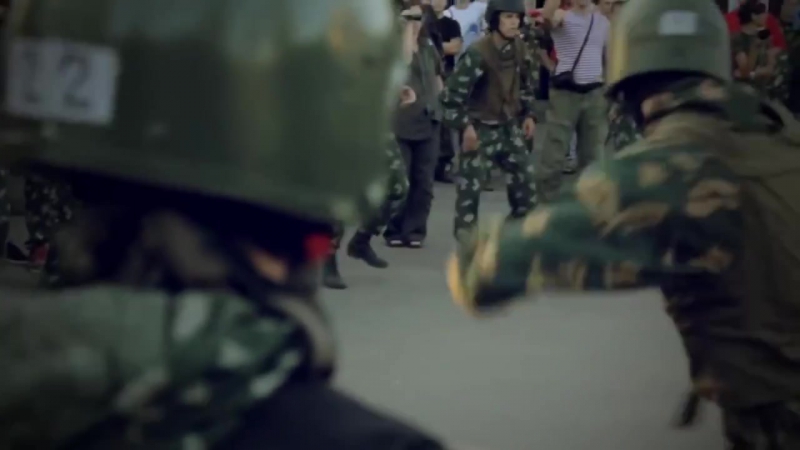 Ветеранская сдача на краповый берет (август 2014)