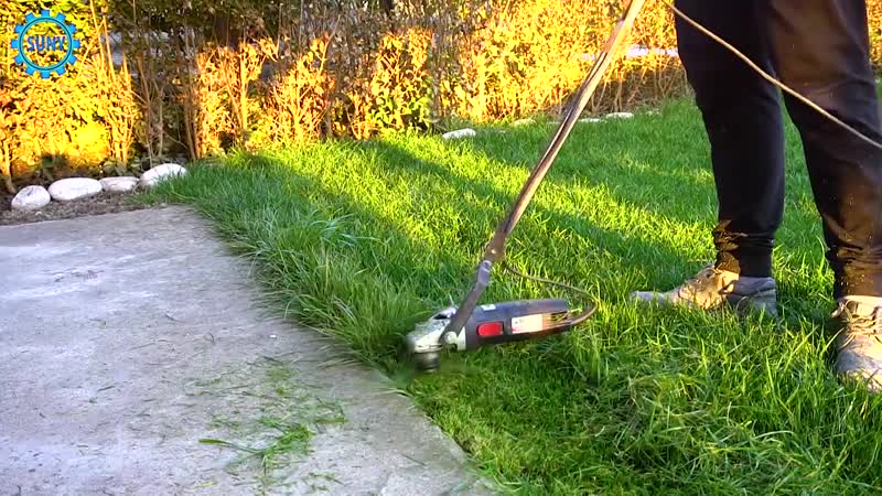 Газонокосилка из болгарки – garden life hacks you should know