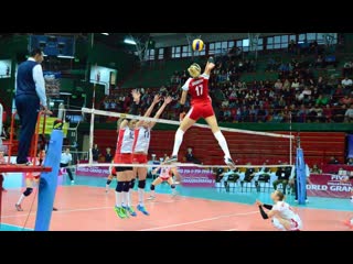 Malwina smarzek made 41 points in one match best volleyball actions (hd)