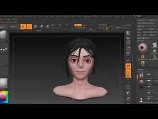 Sebastian zbrush sculpting timelapse