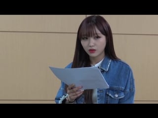 170511 sujeong (lovelyz) @ kbs idol drama royalty preview