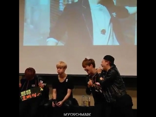 [fancam] 151012 югём и джейби @ daegu fansign