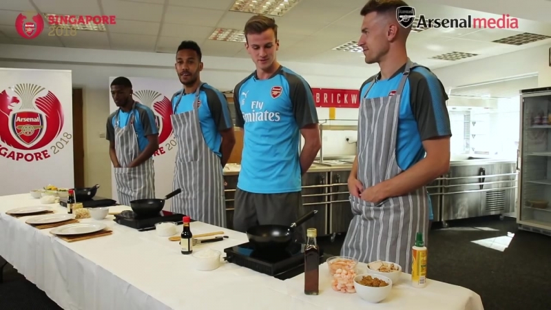 Niles porn video – Aubameyang, ramsey and maitland niles in a noodle challenge! singapore tour 2018