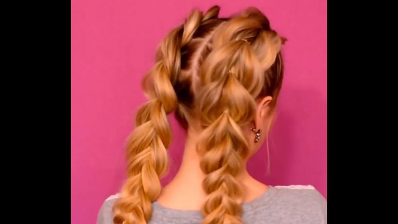 Мамы, сохраняем интересную прическу для дочек!