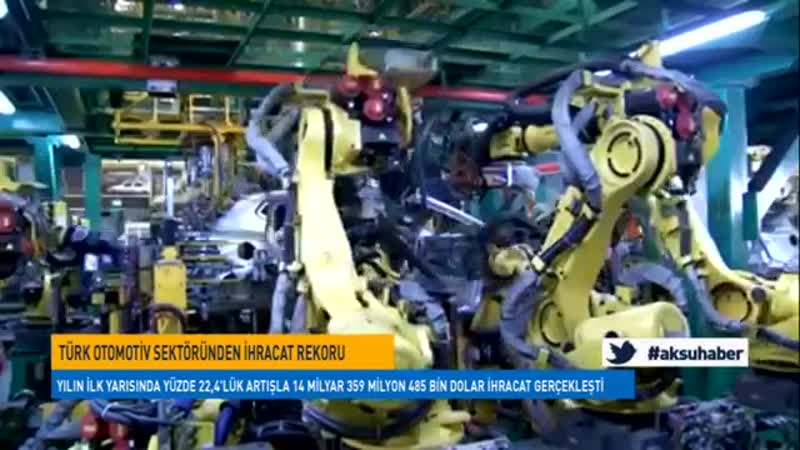 T?5?rk otomotiv sekt?1?r?5?nden 0hracat rekoru