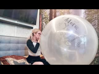 [hi23] lilu btp's clear gemar 40'' balloon (trailer)