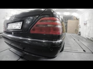 Реставрация автомобиля mercedes cl w140 coupe