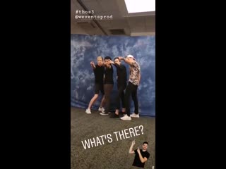 Photo op with the 3 jcs @willtudor1 @lukebaines @domsherwood1 shadowhunters thos3 via @weventsprod ig stories mp4