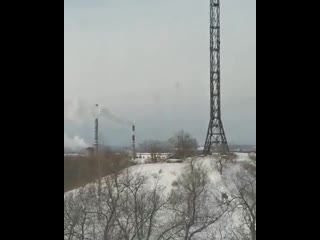 В амурске снесли советскую телевышку