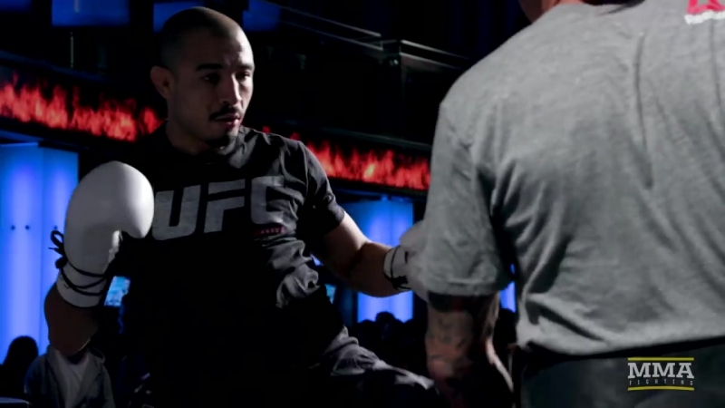 Jose aldo ufc on fox 30 open workout highlights