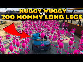 Huggy wuggy vs 200 mommy long legs