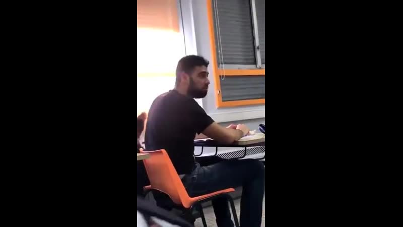 Kpop idol doing a vlive