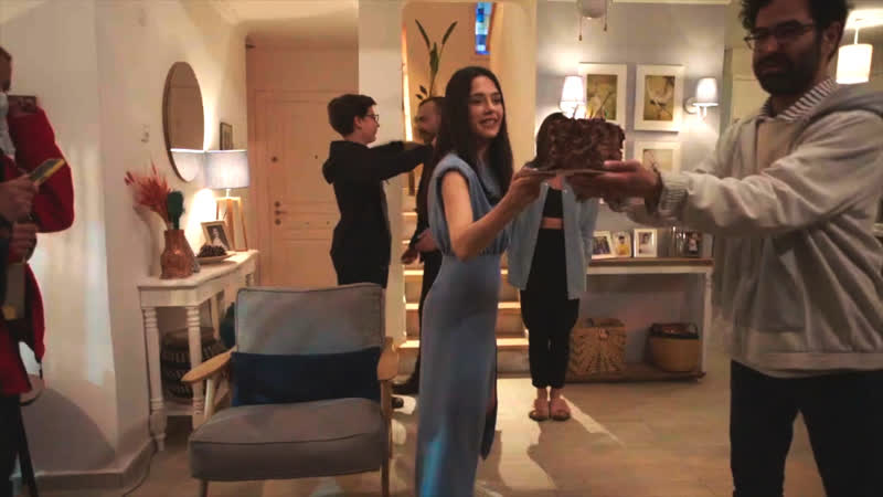 Ali atay sürpriz doğum günü sonyaz dizisi kamera arkası