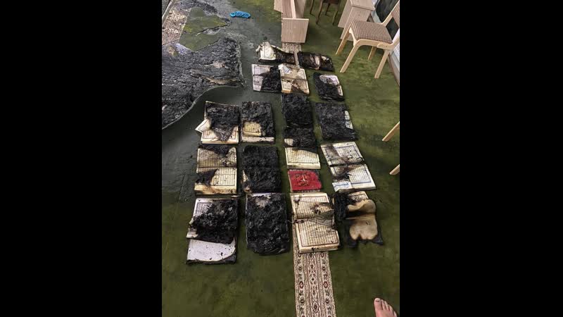 Каазец поджёг мечеть с коранами